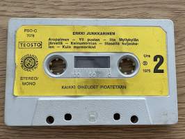 Pakilan satakieli Erkki Junkkarinen tänään -C-kasetti / C-cassette