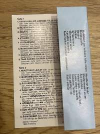 Unohtumaton Georg Ots osa 2 -kasetti / C-cassette