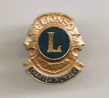 Lions Club   Charter Member  pinssi   rintamerkki
