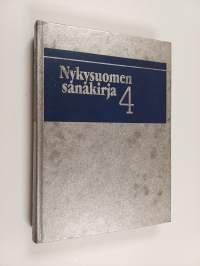 Nykysuomen sanakirja 4, Nykysuomen sivistyssanakirja : vierasperäiset sanat