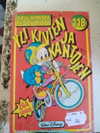 Aku ankan taskukirja 118, yli kivien ja kantojen  v. 1990