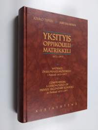 Yksityisoppikoulumatrikkeli 1872-1977 = Matrikel över privatläroverken i Finland 1872-1977