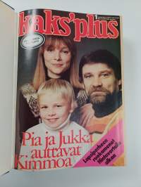 Kaks&#039;Plus vuosikerta 1977 (n:o 1-12 kansiin sidottuna)