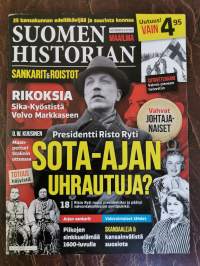Historian kiehtova maailma (lehti, teemana Suomen historian sankarit ja roistot) 1/2015
