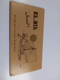 El-nil : Nile map from Alexandria to Abu.Simbel
