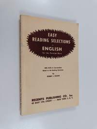 Easy reading selections in English