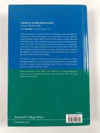 Chemical hydrometallurgy : theory and principles