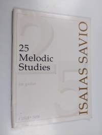 25 melodic studies for guitar