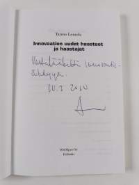 Innovaation uudet haasteet ja haastajat (signeerattu)