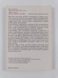 Management audits : tarkastus takaa toiminnan laadun