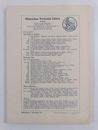 Historiallinen aikakauskirja 3/1972