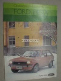 Ford Fiesta 1981 -myyntiesite