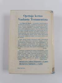 Opettaja kertoo Vanhasta Testamentista