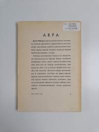 Arpa : runoja