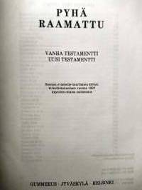 Pyhä Raamattu (1992 suomennos)