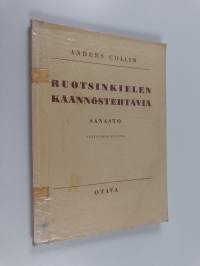 Ruotsinkielen käännöstehtäviä : sanasto