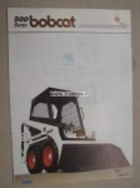 Bobcat 500-sarja -myyntiesite