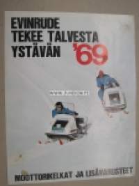 Evinrude Skeeter moottorikelkka 1969 -myyntiesite