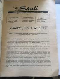 Sauli 1950/4 - Suomen Aliupseeriliiton äänenkannattaja