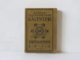 Kansanvalistusseuran kalenteri 1950