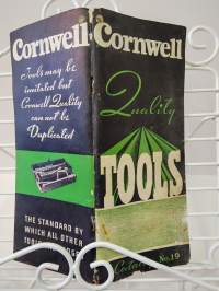 v.1937 Cornwell Quality Tools Catalog No.19