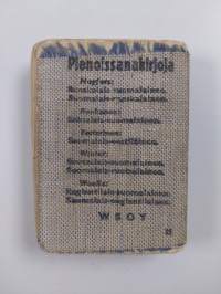 Suomalais-saksalainen pienoissanakirja
