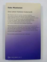 Eino Leinon henkinen testamentti