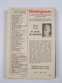 Oi, aika sä entinen