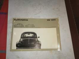 Käyttöohjekirja VW 1302 ( 1970 )