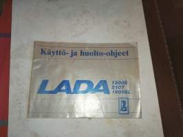 Käyttö- ja huolto-ohjeet Lada 1300S - 2107 - 1600SL