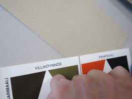 Tikkurila talomaalivärikartta, Panssarimaali - Pika-Teho - YKI 1974 -värikartta