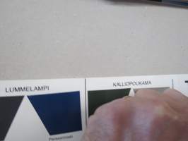 Tikkurila talomaalivärikartta, Panssarimaali - Pika-Teho - YKI 1974 -värikartta