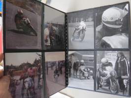 Jarno &quot;Paroni&quot; Saarinen maailmanmestari 1972 -kortti &amp; kuva-albumi nro 116 / 200