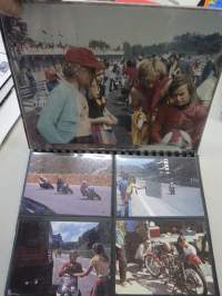Jarno &quot;Paroni&quot; Saarinen maailmanmestari 1972 -kortti &amp; kuva-albumi nro 114 / 200