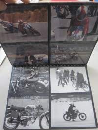 Jarno &quot;Paroni&quot; Saarinen maailmanmestari 1972 -kortti &amp; kuva-albumi nro 114 / 200