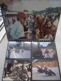 Jarno &quot;Paroni&quot; Saarinen maailmanmestari 1972 -kortti &amp; kuva-albumi nro 128 / 200