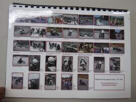 Jarno &quot;Paroni&quot; Saarinen maailmanmestari 1972 -kortti &amp; kuva-albumi nro 184 / 200