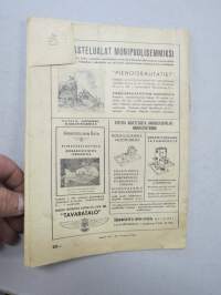 Harrastelija 1946 nr 1, Yksiputkinen paikallisvastaanotin, Tee itse suksesi, Induktoripuhelin, Kidekone, Askarteluosasto, ym.