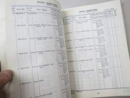 Mitsubishi Canter (L.H. Drive) FC, FE Series 9810C-99000 Feb. 1980 Parts Catalog -varaosaluettelo