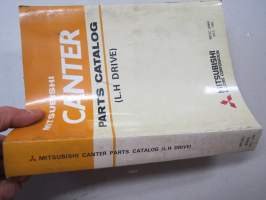 Mitsubishi Canter (L.H. Drive) FC, FE Series 9810C-99001 Dec. 1980 Parts Catalog -varaosaluettelo