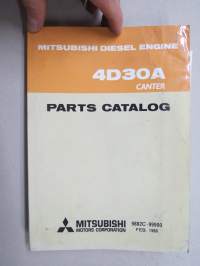 Mitsubishi Canter 4D30A 9882C-99900 Feb. 1980 Parts Catalog -varaosaluettelo