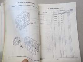 Mitsubishi Canter 4D30A 9882C-99900 Feb. 1980 Parts Catalog -varaosaluettelo