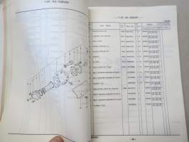 Mitsubishi Canter 4D30A 9882C-99900 Feb. 1980 Parts Catalog -varaosaluettelo