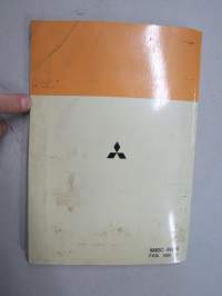 Mitsubishi Canter 4D30A 9882C-99900 Feb. 1980 Parts Catalog -varaosaluettelo