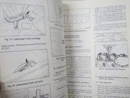 Mitsubishi Galant Coupe, 1978 Workshop Manual, Chassis -korjaamokäsikirja, englanninkielinen