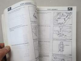 Mitsubishi Sapporo 1981 Workshop Manual, Chassis -korjaamokäsikirja, englanninkielinen