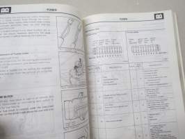 Mitsubishi Sapporo 1981 Workshop Manual, Chassis -korjaamokäsikirja, englanninkielinen