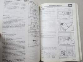 Mitsubishi Sapporo 1981 Workshop Manual, Chassis -korjaamokäsikirja, englanninkielinen