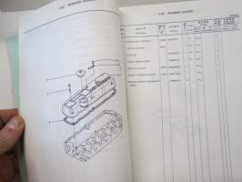 Mitsubishi 4D30A Diesel Engine Canter 9882C-99901 Nov. 1980 Parts Catalog -varaosaluettelo