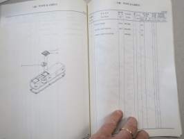 Mitsubishi 4D30A Diesel Engine Canter 9882C-99901 Nov. 1980 Parts Catalog -varaosaluettelo